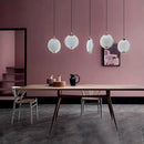 suspension led en laiton simple et moderne de masiero horo