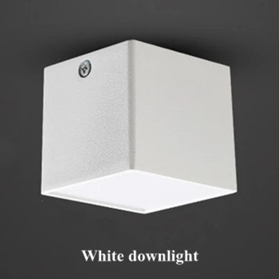 plafonnier led carré pour maison et hôtel monté en surface