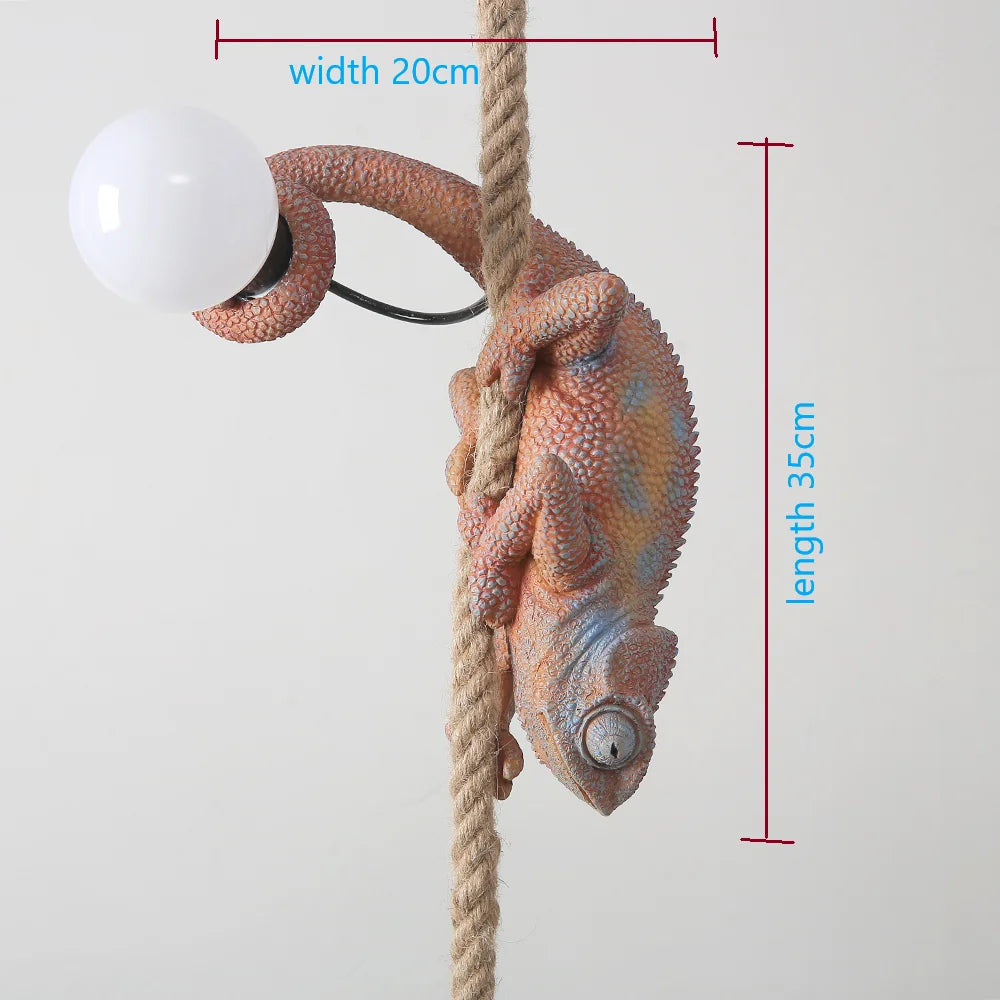 suspension en résine caméléon pour décoration artistique moderne - vue 10 sur 10