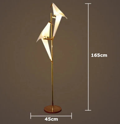 lampe postmoderne en fer acrylique pour amoureux des oiseaux - vue 19 sur 21