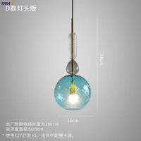 suspension lumineuse moderne en verre pour intérieur élégant