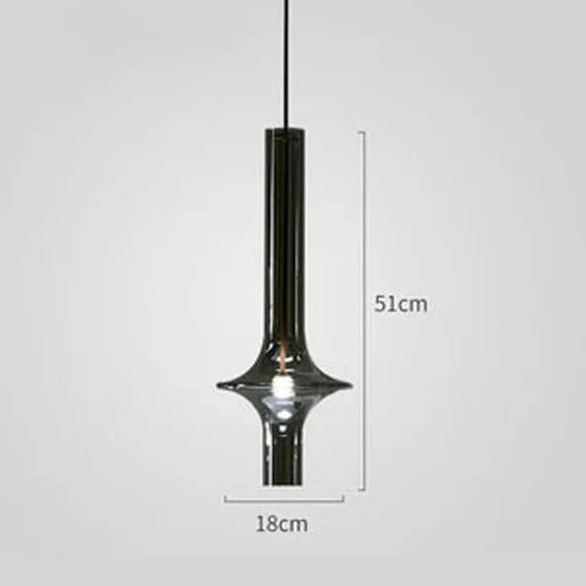 Suspension post-modernes en verre de luxe nordique - vue 6 sur 12