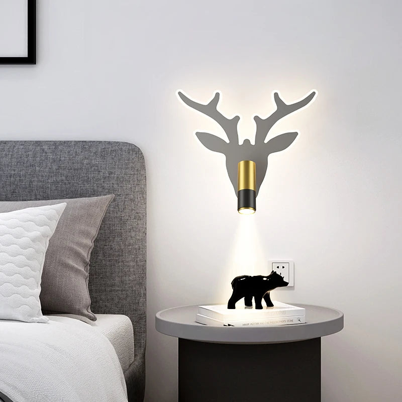 applique murale led moderne pour éclairage intérieur bois - vue 5 sur 11