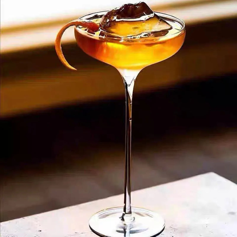 Verre à cocktail élégant style margarita transparent fête