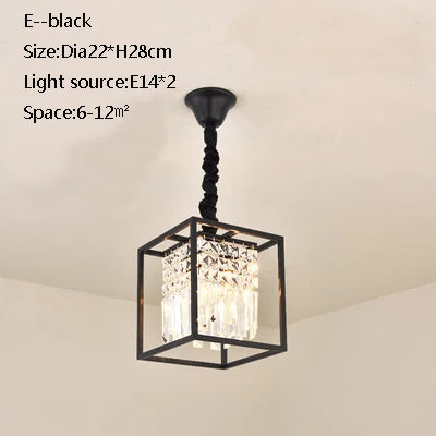 plafonnier led en cristal doré pour décoration moderne - vue 18 sur 22
