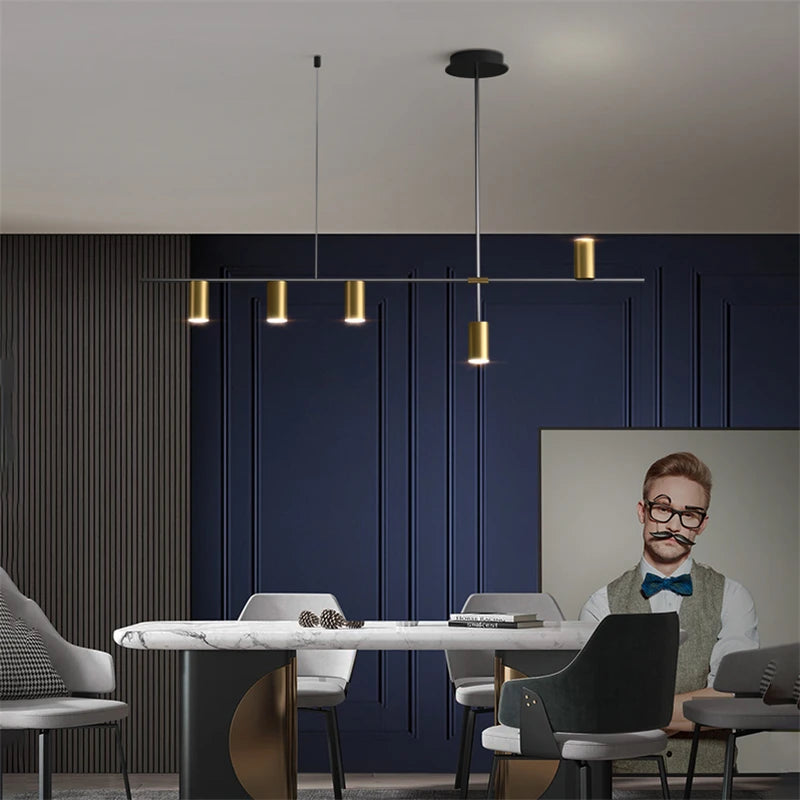 lustre simple led moderne pour café restaurant