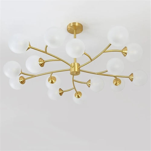 lustre led moderne nouvelle lampe suspension moléculaire nordique - vue 7 sur 14