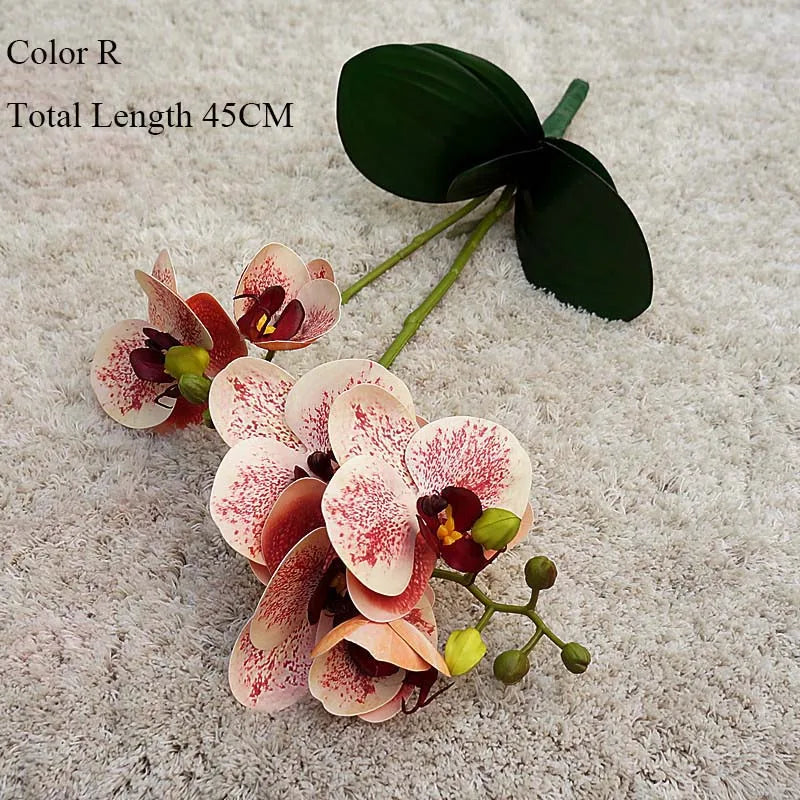 orchidée en latex luxe pour décoration mariage et événements - vue 10 sur 26