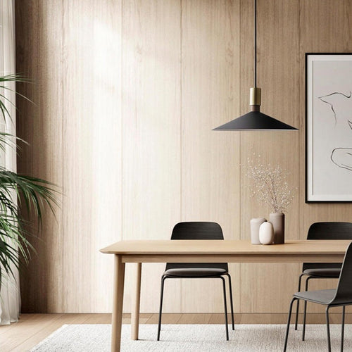 Suspension design LED avec abat-jour conique Manizan - vue 5 sur 7