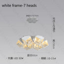 lustre à led design moderne luminaire géométrique intérieur dimmable
