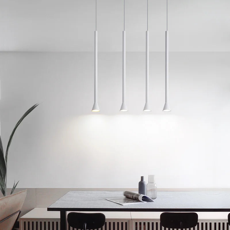 suspension LED design moderne luminaire décoratif idéal - vue 5 sur 10