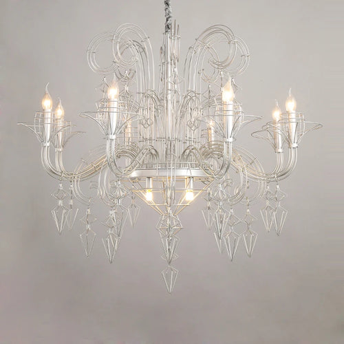 lustre design baroque pour un éclairage élégant et moderne