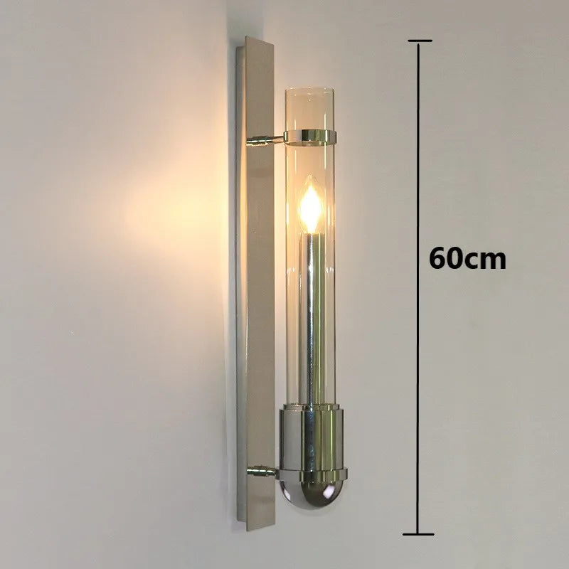 applique murale led en fer nordique pour éclairage intérieur décoratif - vue 8 sur 8