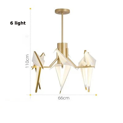 lampe postmoderne en fer acrylique pour amoureux des oiseaux - vue 12 sur 21