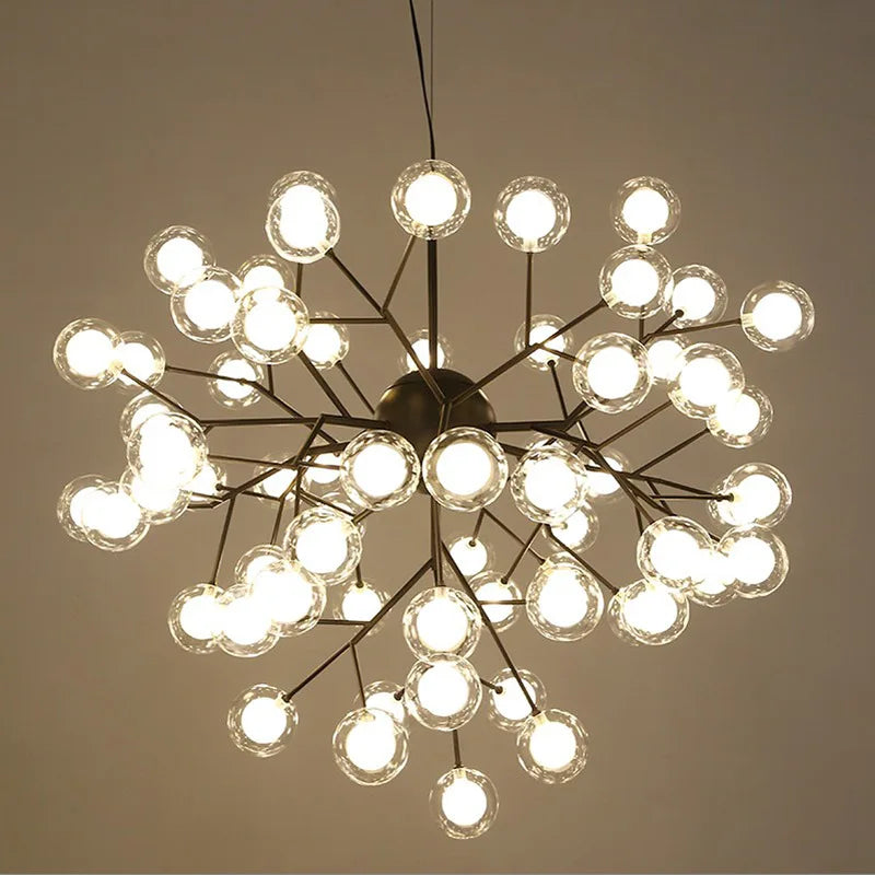 suspension poom créative nordique moderne pour éclairage ambiance - vue 5 sur 6