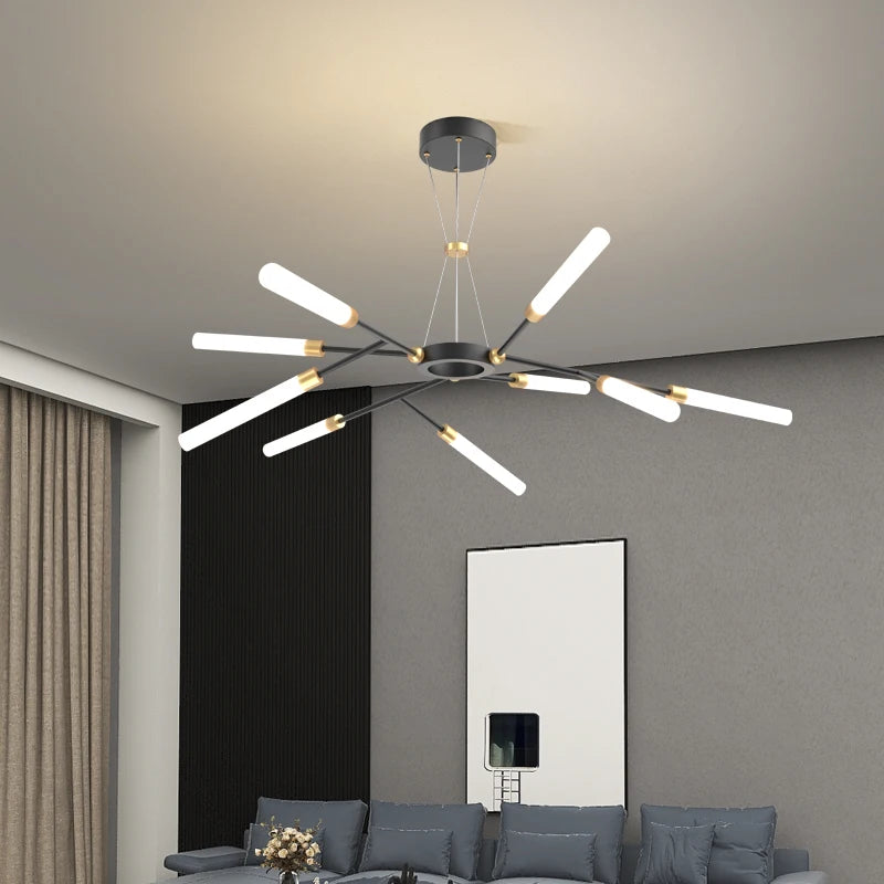 plafonnier led décoratif moderne pour tous les intérieurs - vue 5 sur 9