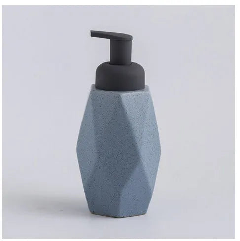 distributeur de savon en céramique mousse pressante pour salle de bain - vue 16 sur 18