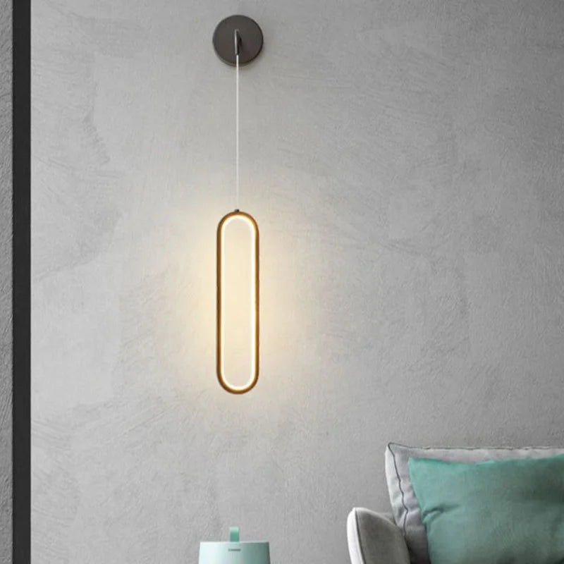 applique murale led moderne nordique simple pour intérieur - vue 6 sur 12