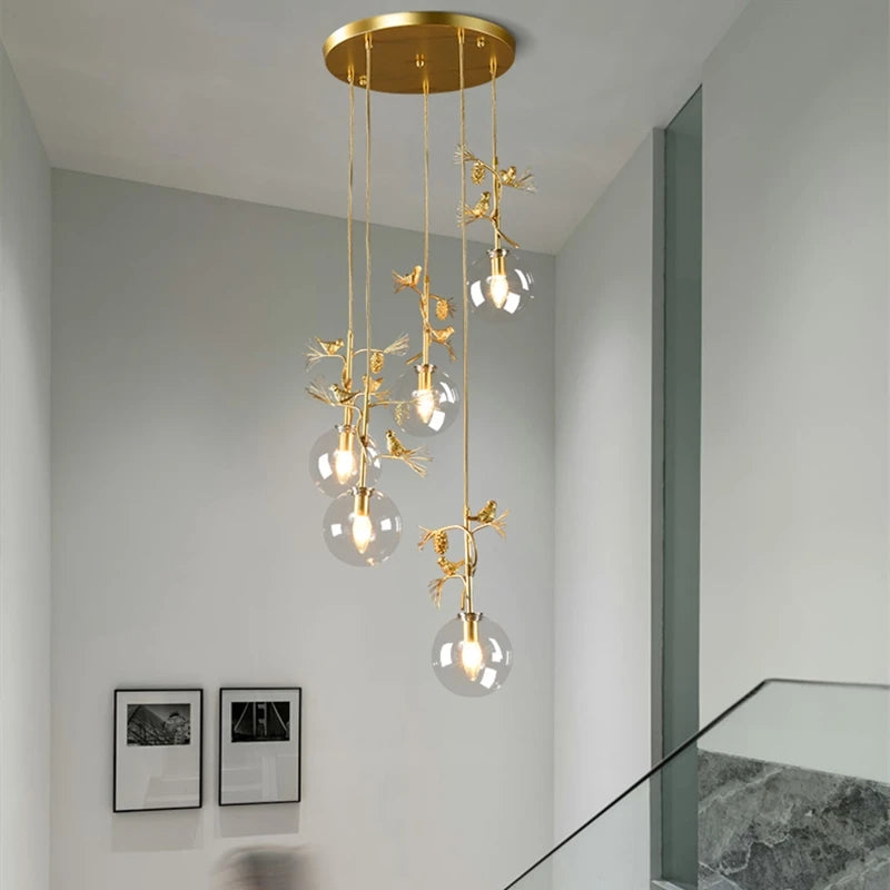 suspension en verre design moderne pour intérieur élégant - vue 7 sur 15