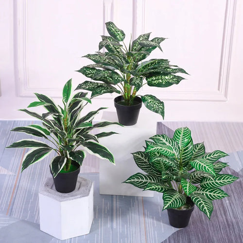 plante monstera artificielle pour décoration intérieure et extérieure - vue 4 sur 22