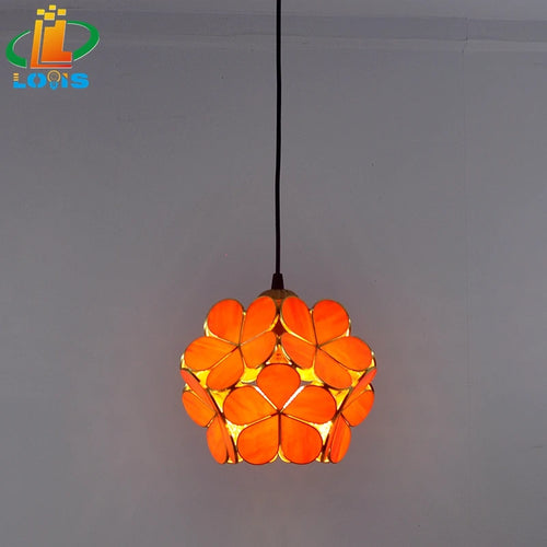 lampe à pétales en verre style nordique pour décoration intérieure - vue 15 sur 18