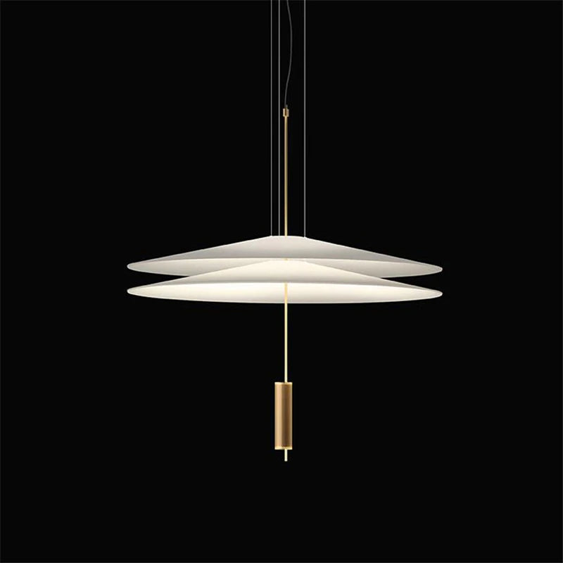 lustre moderne de flamant rose led pour décoration loft - vue 6 sur 20