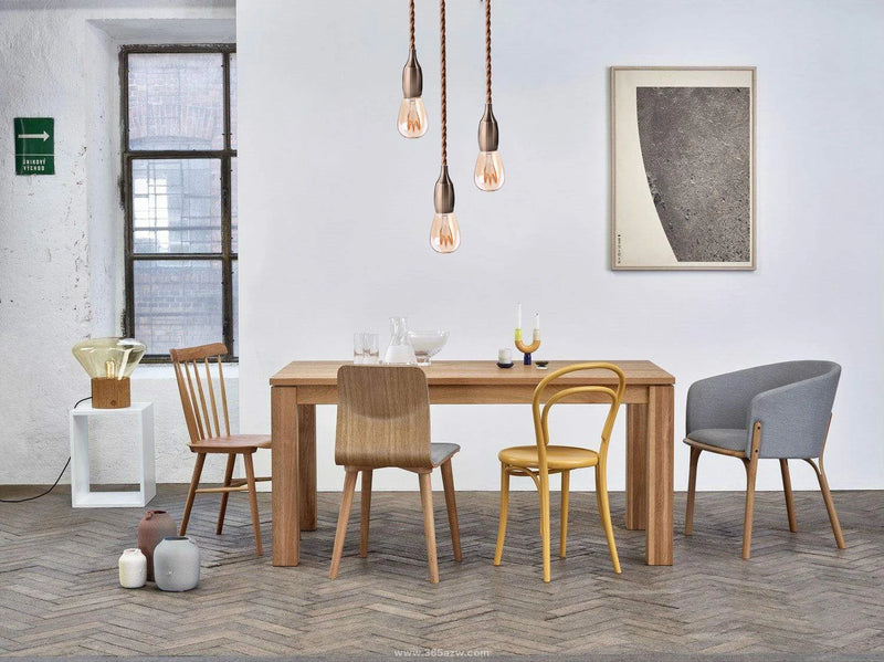 lampes suspendues modernes nordiques edison support vis aluminium décoration maison
