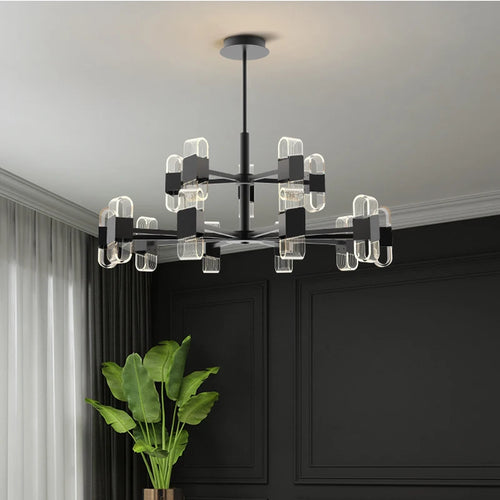 lustre de luxe design pour un éclairage nordique élégant - vue 2 sur 17