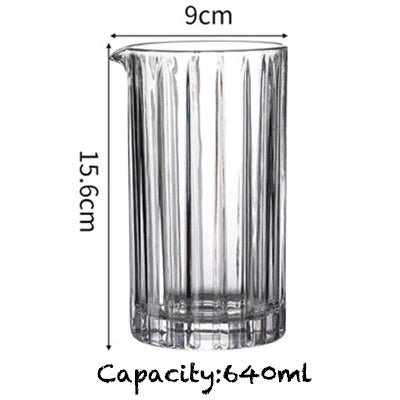 Verre à cocktail clouté relief 700 ml design