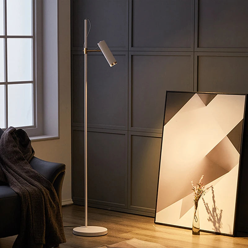 lampadaire led minimaliste pour éclairage intérieur moderne