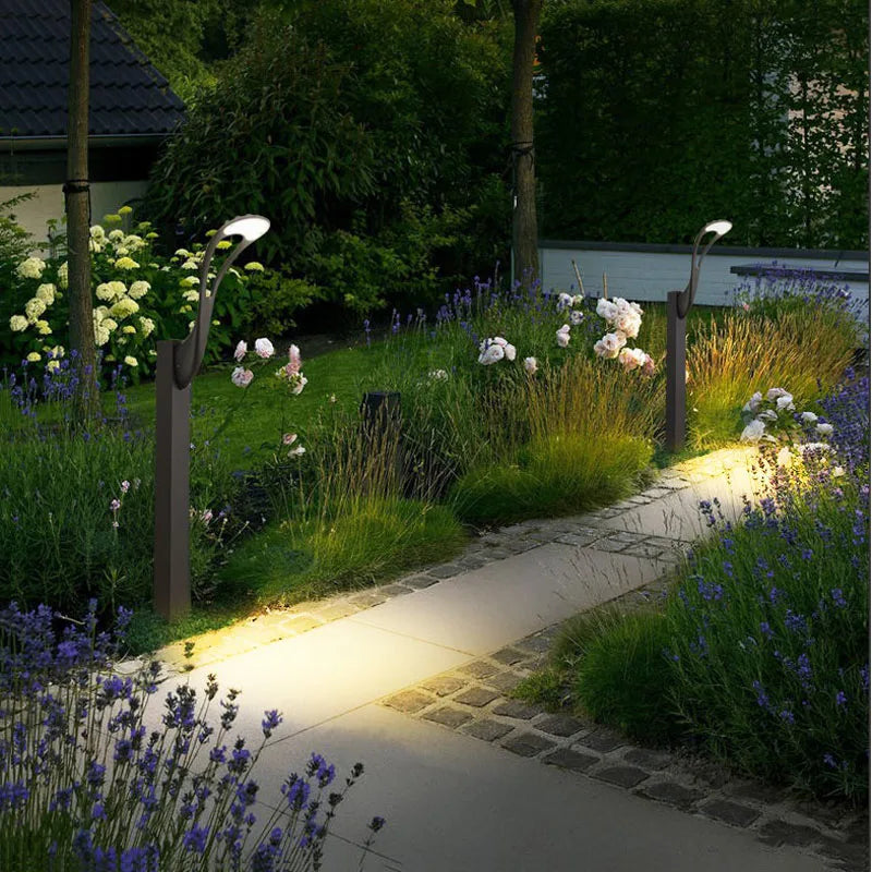 lampadaire imperméable pour jardin parc et extérieur - vue 7 sur 7