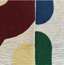 Plaid coton motif rayures style bohème salon voyage