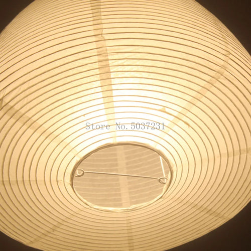 lampe suspendue nordique en papier fait à la main design créatif led - vue 5 sur 5