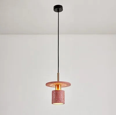 suspension design en terrazzo pour restaurant et bar - vue 9 sur 9