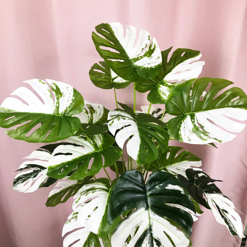 plantes artificielles bonsaï monstera palmier décoration intérieure et extérieure - vue 4 sur 10