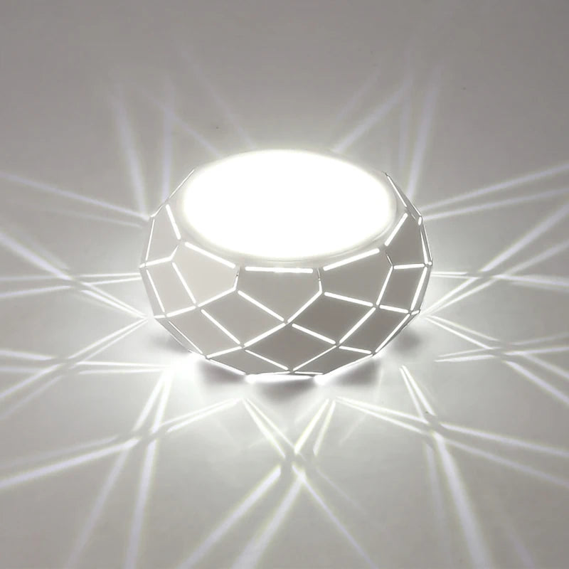 Plafonnier LED moderne simplicité 5W 12W