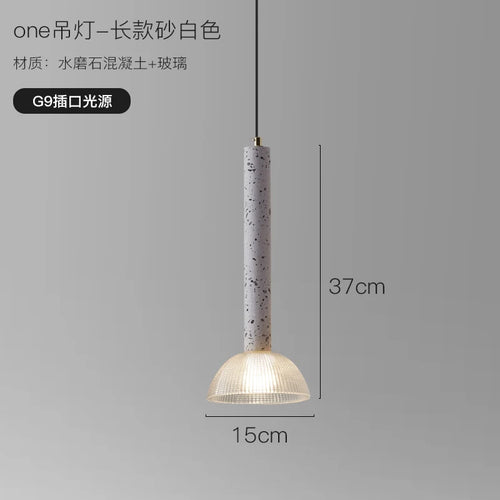 suspension en terrazzo pour cuisine et bar moderne - vue 11 sur 10