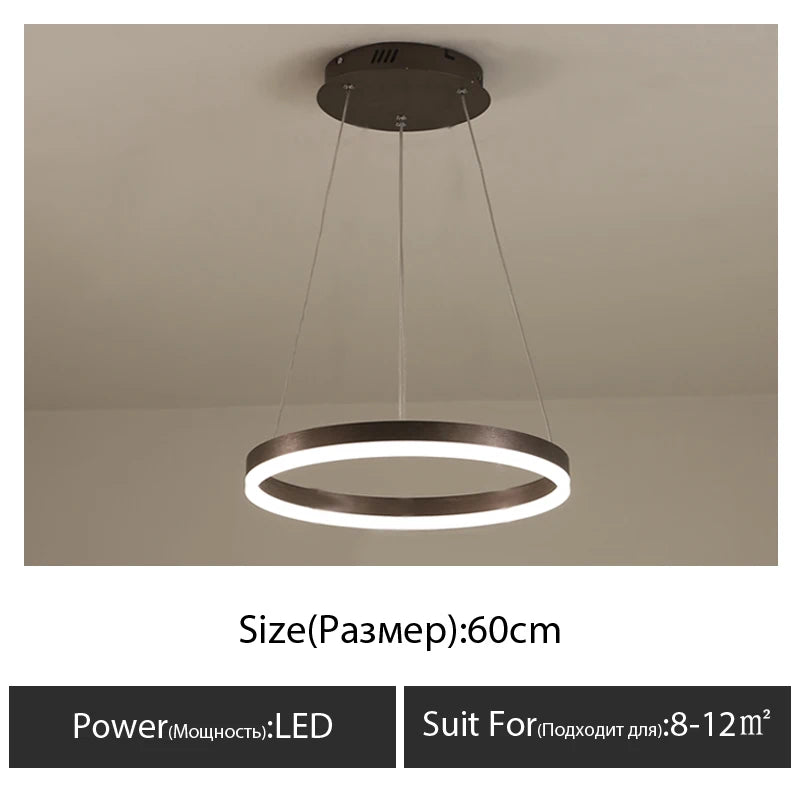 lustre moderne pour éclairage intérieur décoratif suspendu - vue 12 sur 18