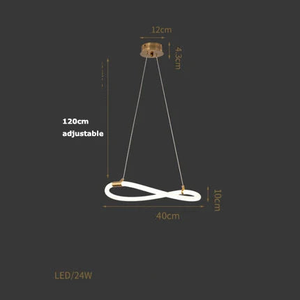lampadaire led postmoderne notes musicales pour diverses pièces - vue 21 sur 21