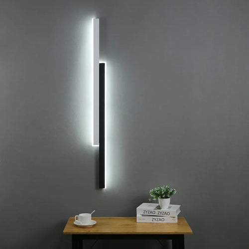 applique murale à led en aluminium pour décoration intérieure moderne - vue 3 sur 16