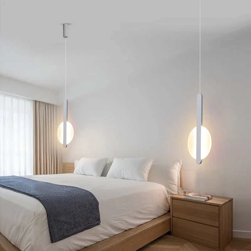 suspension moderne à led pour décoration intérieure élégante