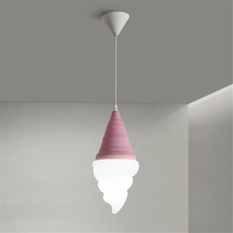 suspension enfants led créatif cônes crème glacée - vue 8 sur 9