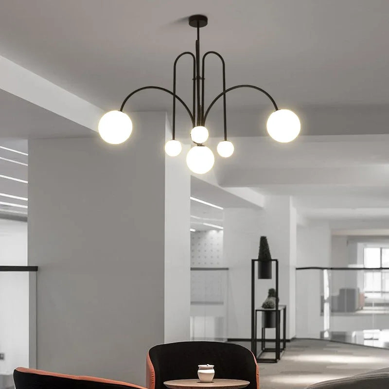 suspension led style italien pour décoration moderne et élégante - vue 6 sur 12