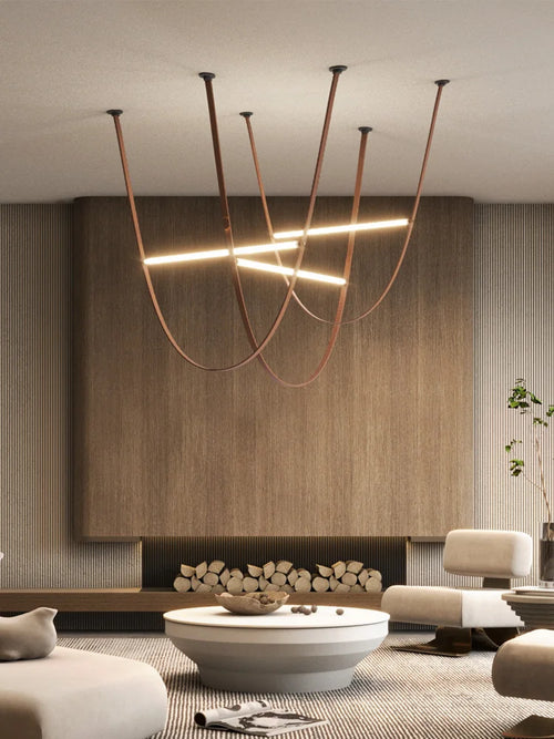 lustre nordique minimaliste italien pour salon post-moderne