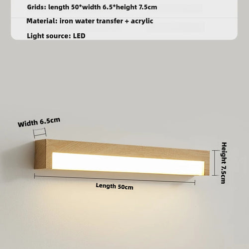 applique murale rétro pour intérieur design avec éclairage led - vue 9 sur 10