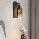 Applique murale en verre Double Texture Ins Girl
