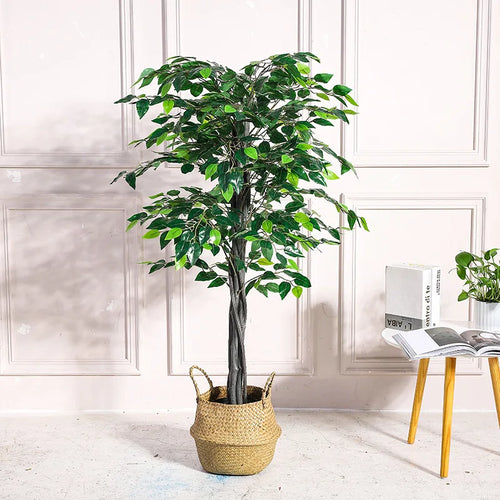 arbre de banyan artificiel en pot pour décoration intérieure et extérieure - vue 3 sur 8