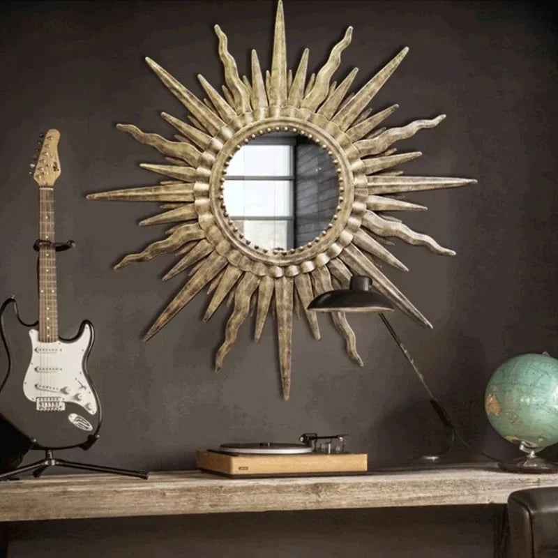 miroirs décoratifs en fer pour une ambiance élégante et moderne