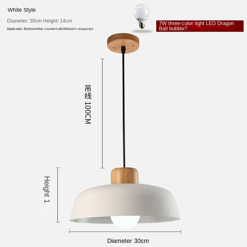 Lustre de style nordique moderne créatif personnalisé suspension lumière restaurant cuisine bar étude chambre minimaliste décor lampes