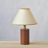 ZK50 rétro lampe de Table plissée décoration de bureau veilleuse étudiant chambre lit éclairage tête lampe en bois massif E27